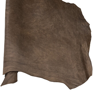 Chocolate Shrunken Bullhide