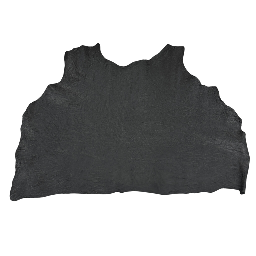 Black Bullhide Double Shoulders | Montana Leather Company