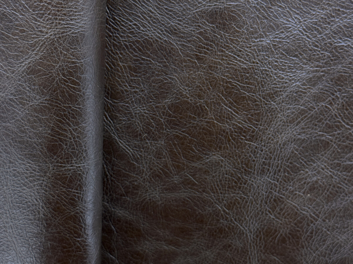 Old Trafford Upholstery Leather - Dark Brown | Montana Leather Company