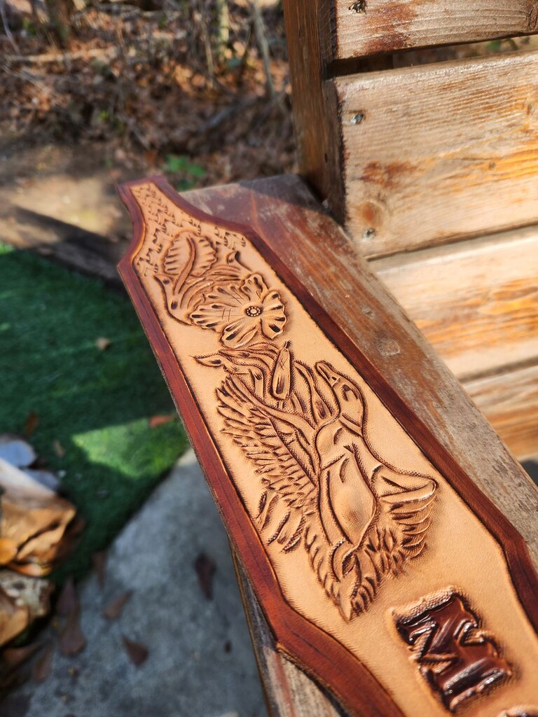 Belt Blank strap tooled by Jeremy W.
