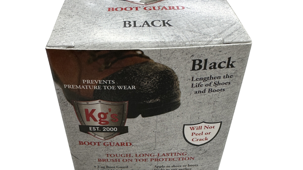 Kg's Brush On Boot Guard