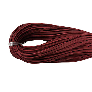 3/16" Red Leather Lace