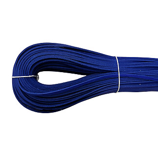 3/16" Royal Blue Leather Lace