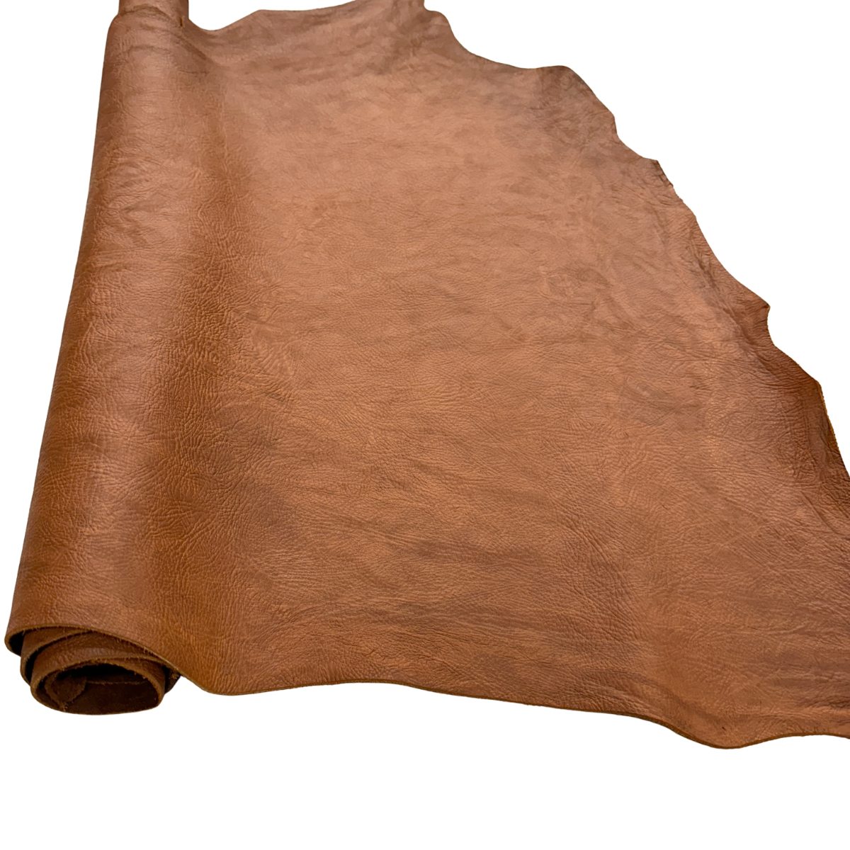Tan Shrunken Bullhide Double Shoulder