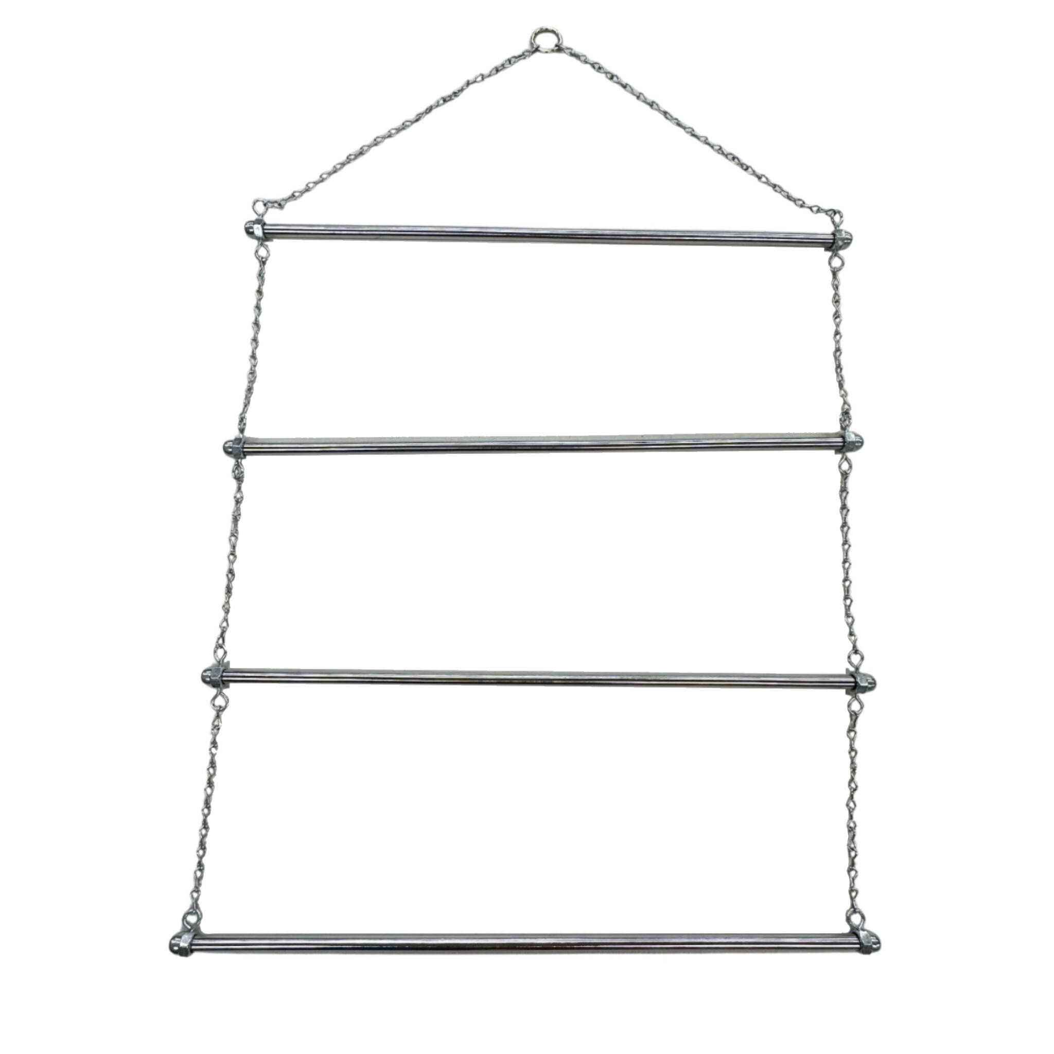 Chain Blanket Rack Hanging Blanket Rack | Montana Leather Company