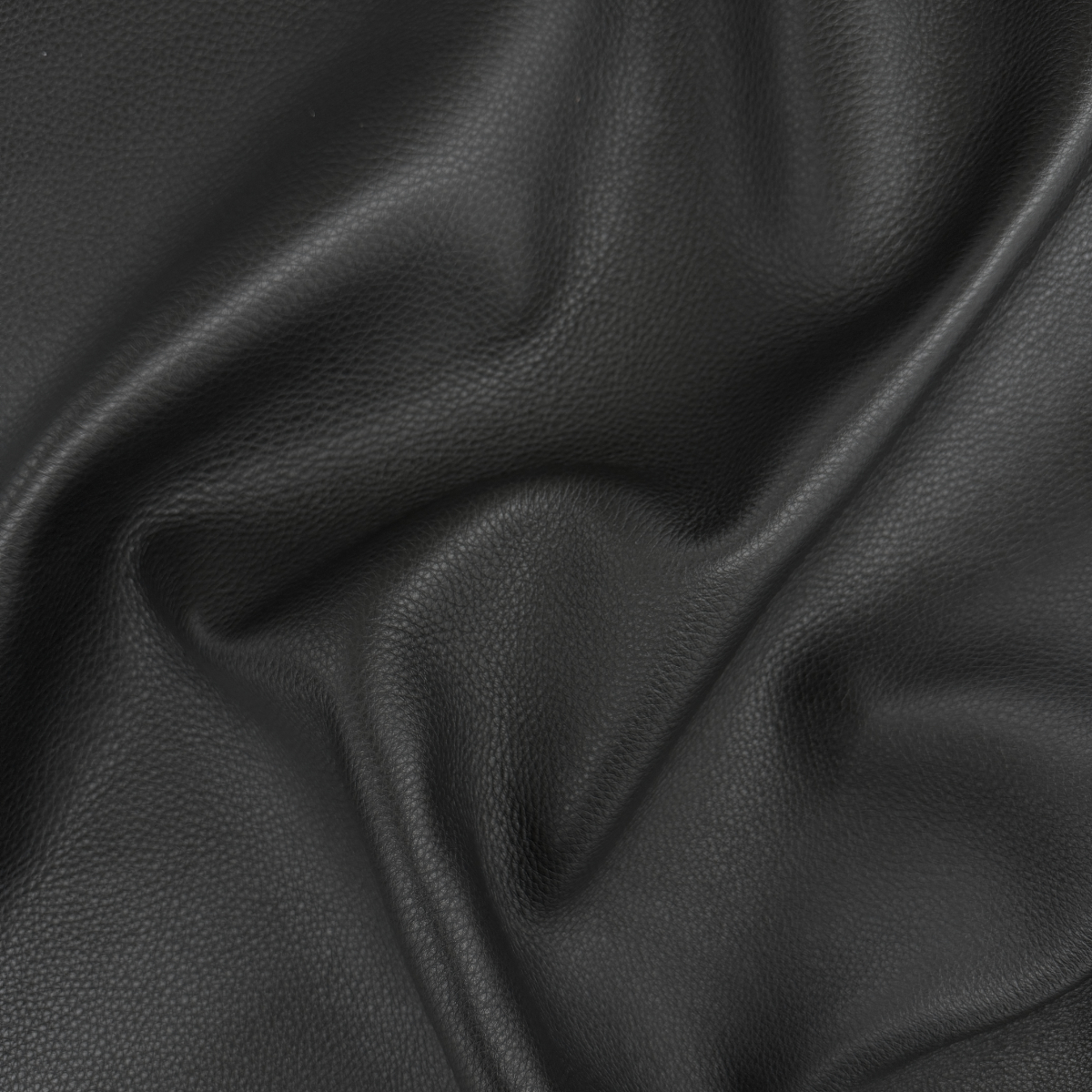 Black Cheyenne Leather Close