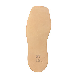 Square Toe Leather Outsole