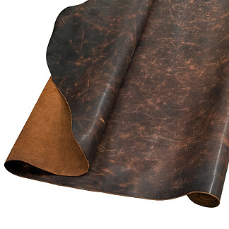 Odd Lot Gold Rush Bison Leather